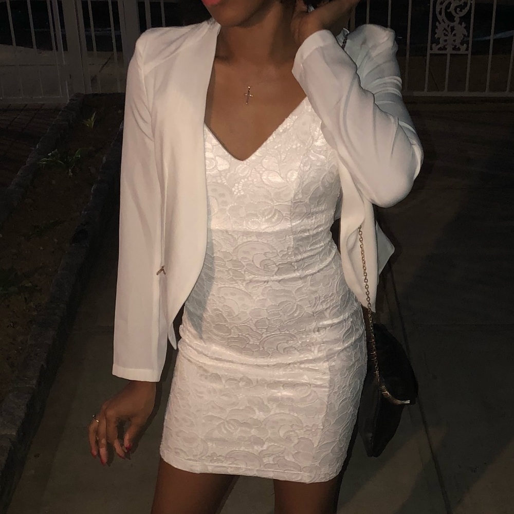 White dress